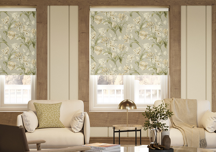 Laura Ashley Gosford, Sage - Twist&Fit Roller Blind - Image 3